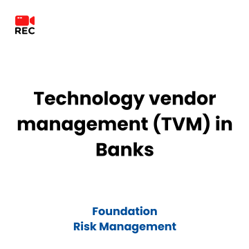 Technology vendor management (TVM) in Banks